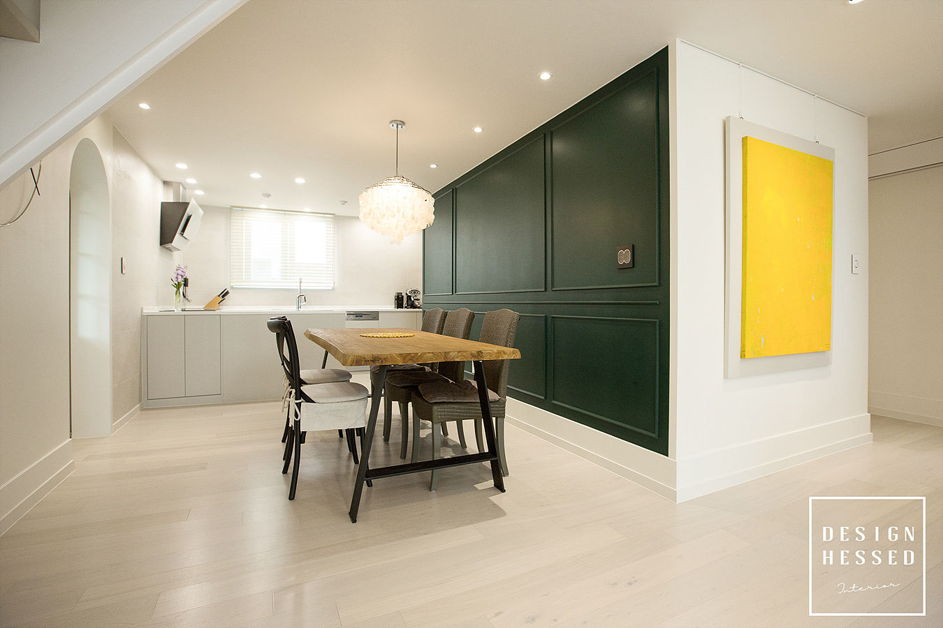 대전 어은동 한빛아파트 51평-거실, 주방, 디자인 헤세드 디자인 헤세드 現代廚房設計點子、靈感&圖片