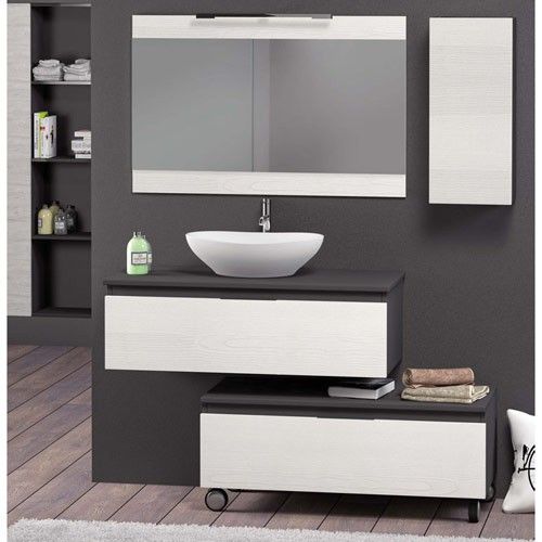 Mueble Auxiliar De Baño Barcelona (1C) - Coñac