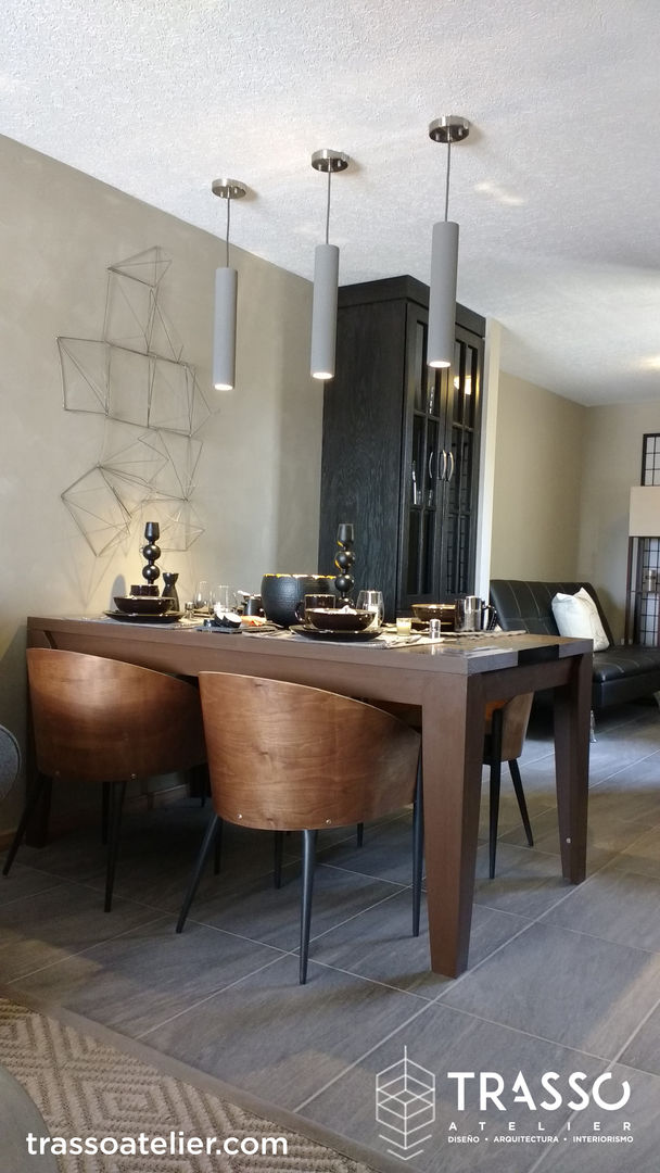 INTERIORSMO SALA COMEDOR, TRASSO ATELIER TRASSO ATELIER Klassische Esszimmer