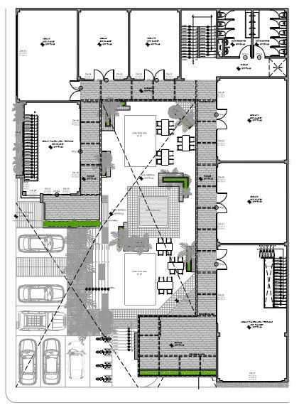 Plaza Comercial Cuernavaca, GRUPO WALL ARQUITECTURA Y DISEÑO SA DE CV GRUPO WALL ARQUITECTURA Y DISEÑO SA DE CV Casas modernas