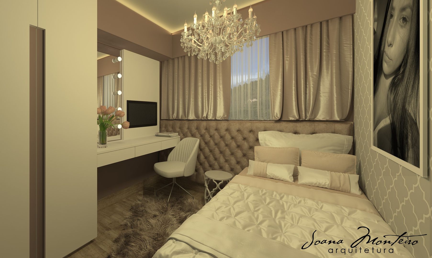 DORMITÓRIOS INFANTIS, Arquiteta Joana Monteiro Arquiteta Joana Monteiro Modern style bedroom