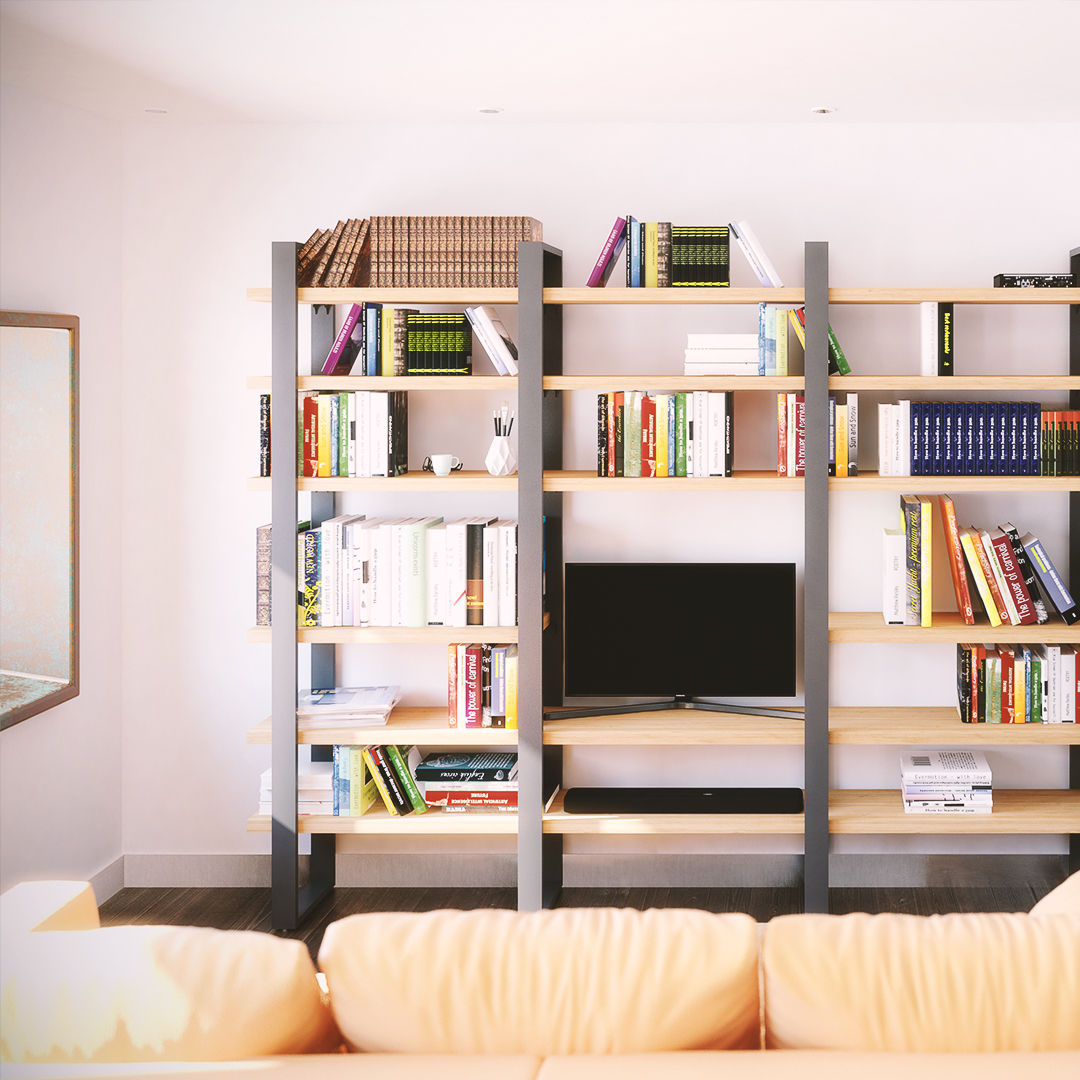 SHELL libreria sospesa - Modern - Living Room - Other - by Damiano Latini