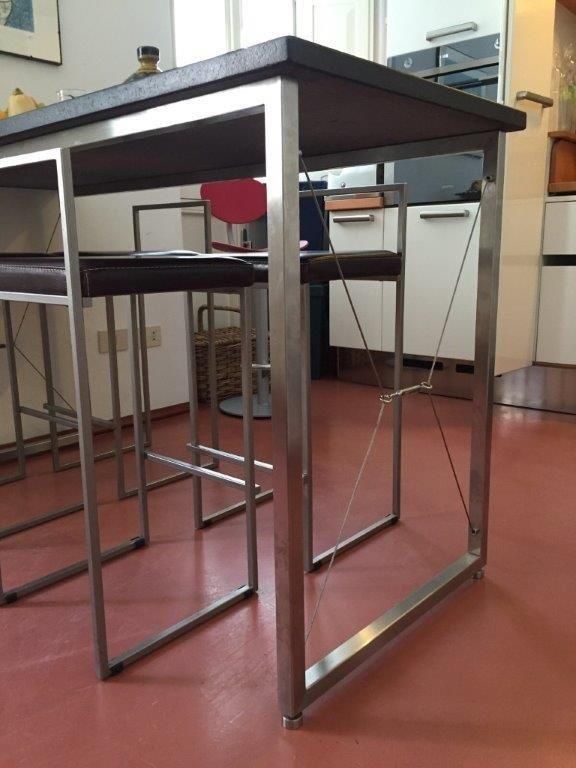 Banconi e Sgabelli in Acciaio Inox Steellart, SteellArt SteellArt Moderne Küchen