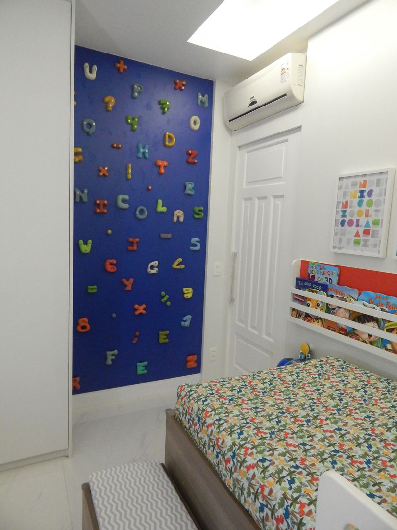 Decoração de quarto infantil, Izabella Biancardine Interiores Izabella Biancardine Interiores Jongenskamer