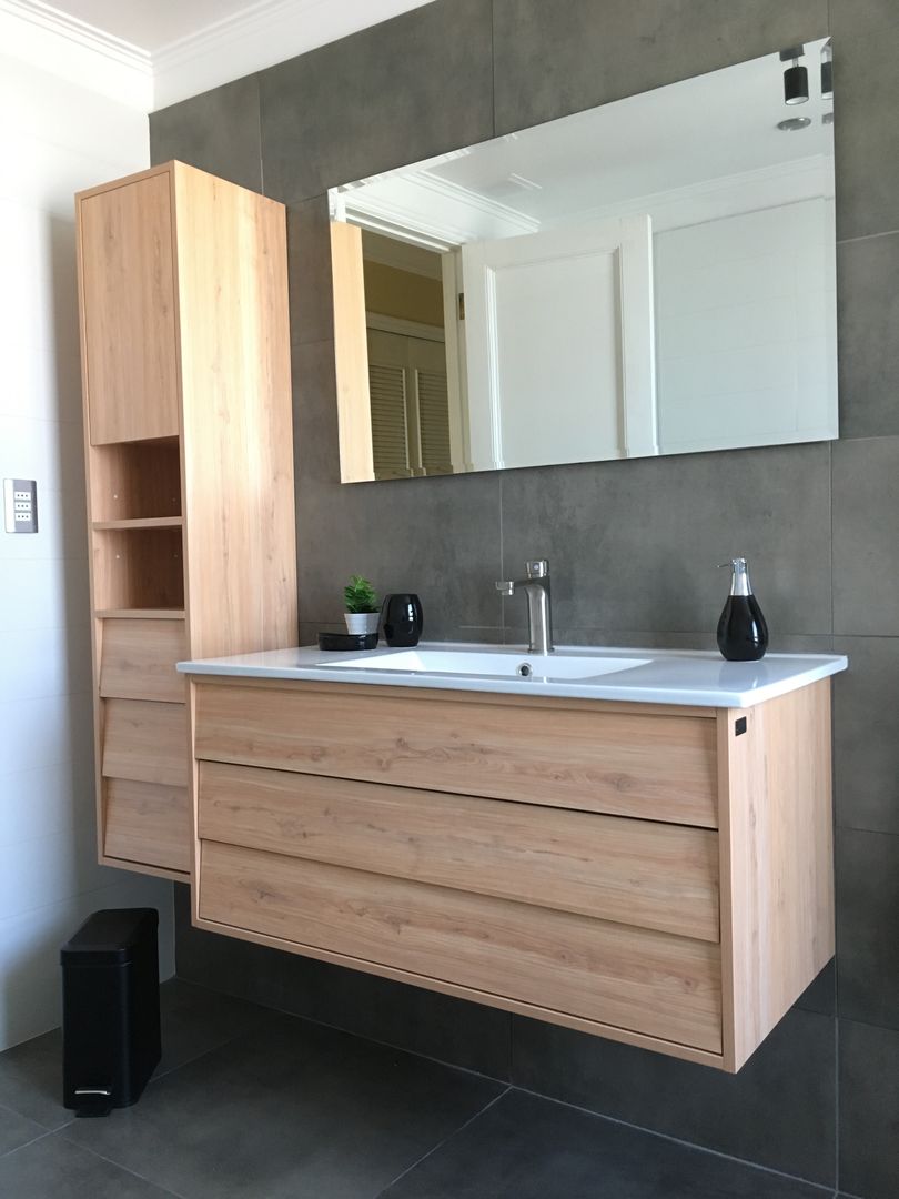 RESULTADO REMODELACION BAÑO PRINCIPAL EN DEPARTAMENTO VIÑA DEL MAR homify