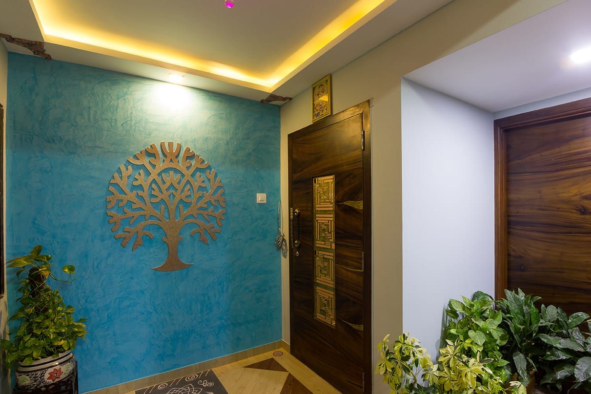 Main entrance on sale wall design