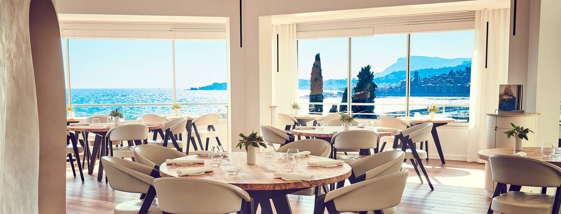 An idyllic setting and unique furniture to accompany a meal from another planet Imagine Outlet Modern Dining Room Tables