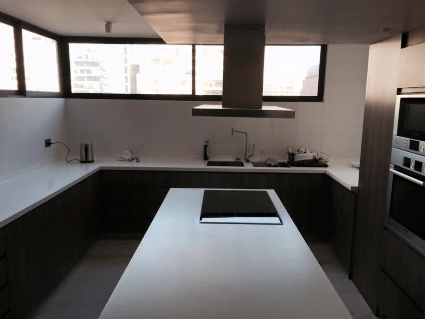 Remodelación de Cocina en Santiago, AUTANA estudio AUTANA estudio Cucina attrezzata Quarzo