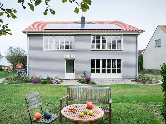 Mal raus aus der Stadt - Ferien auf dem Biohof , Müllers Büro Müllers Büro Casas de madera