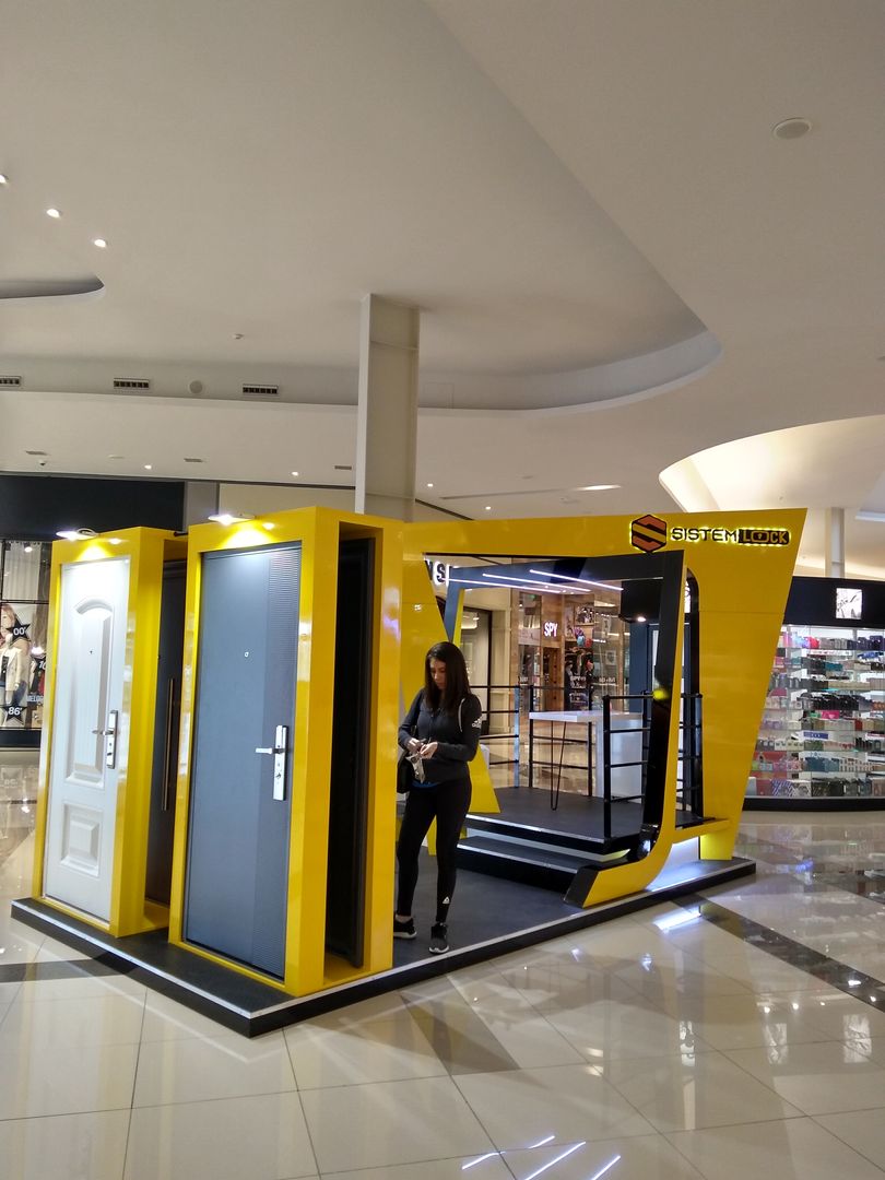 Góndola de Shopping - Paso del Bosque Rosario Faerman Stands y Asoc S.R.L. - Arquitectos - Rosario Espacios comerciales Centros Comerciales