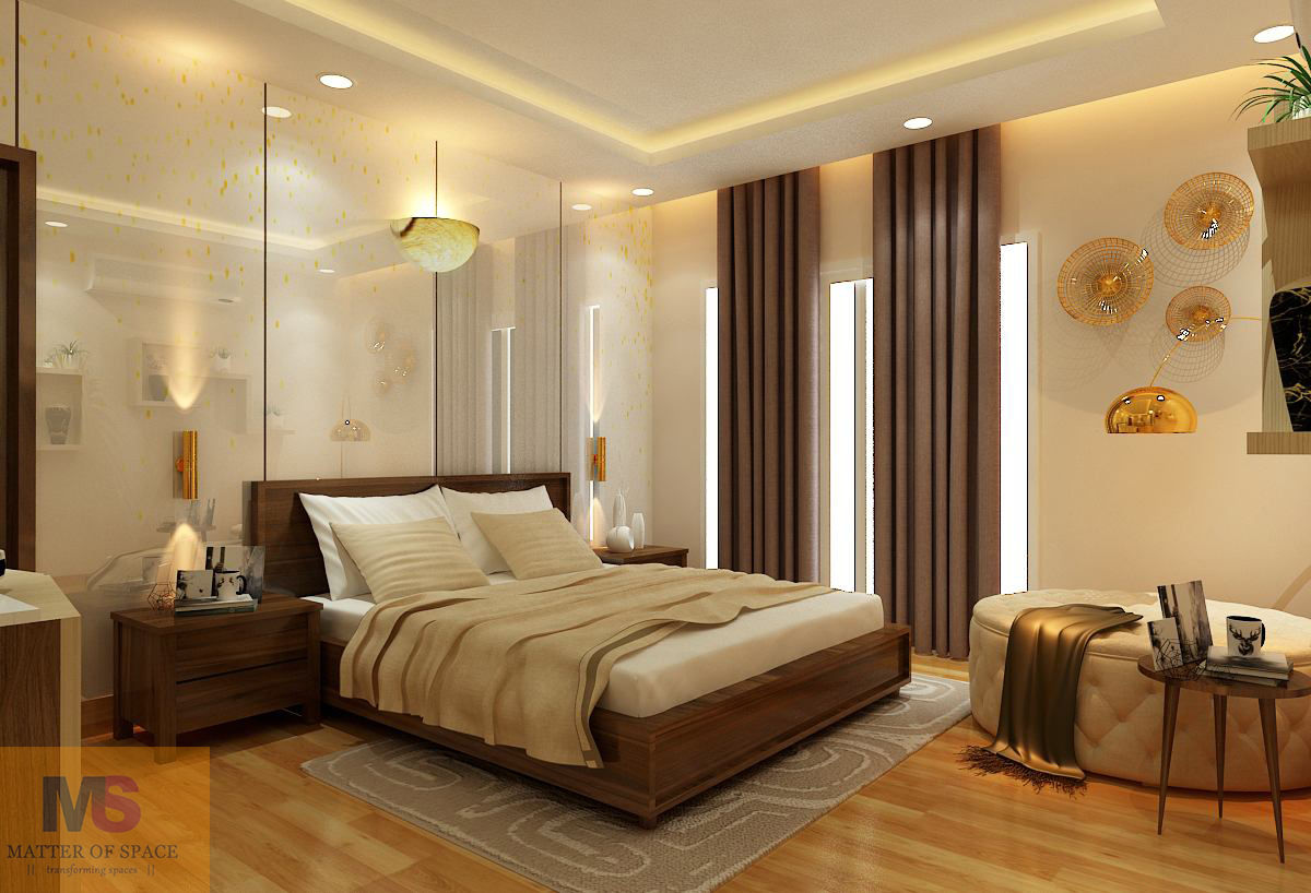 MASTER BEDROOM Matter Of Space Pvt Small bedroom Glass