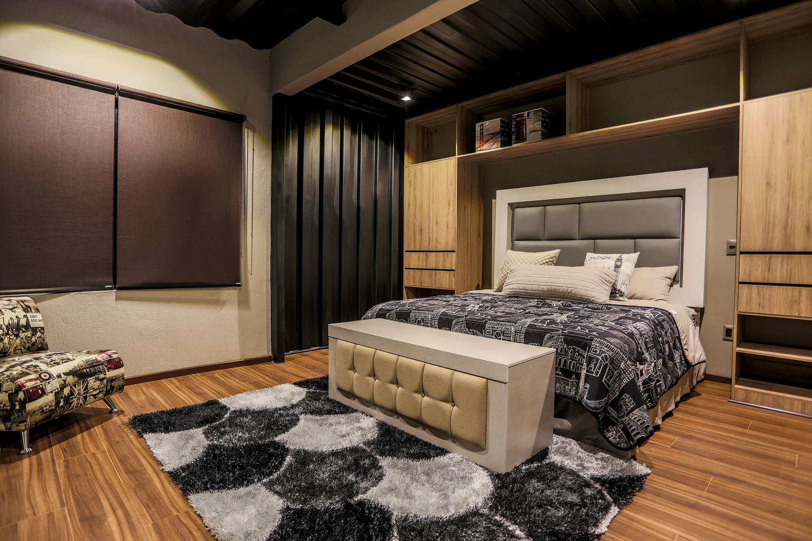 Proyecto Cajititlan, Jalisco., Con Contenedores S.A. de C.V. Con Contenedores S.A. de C.V. Modern style bedroom