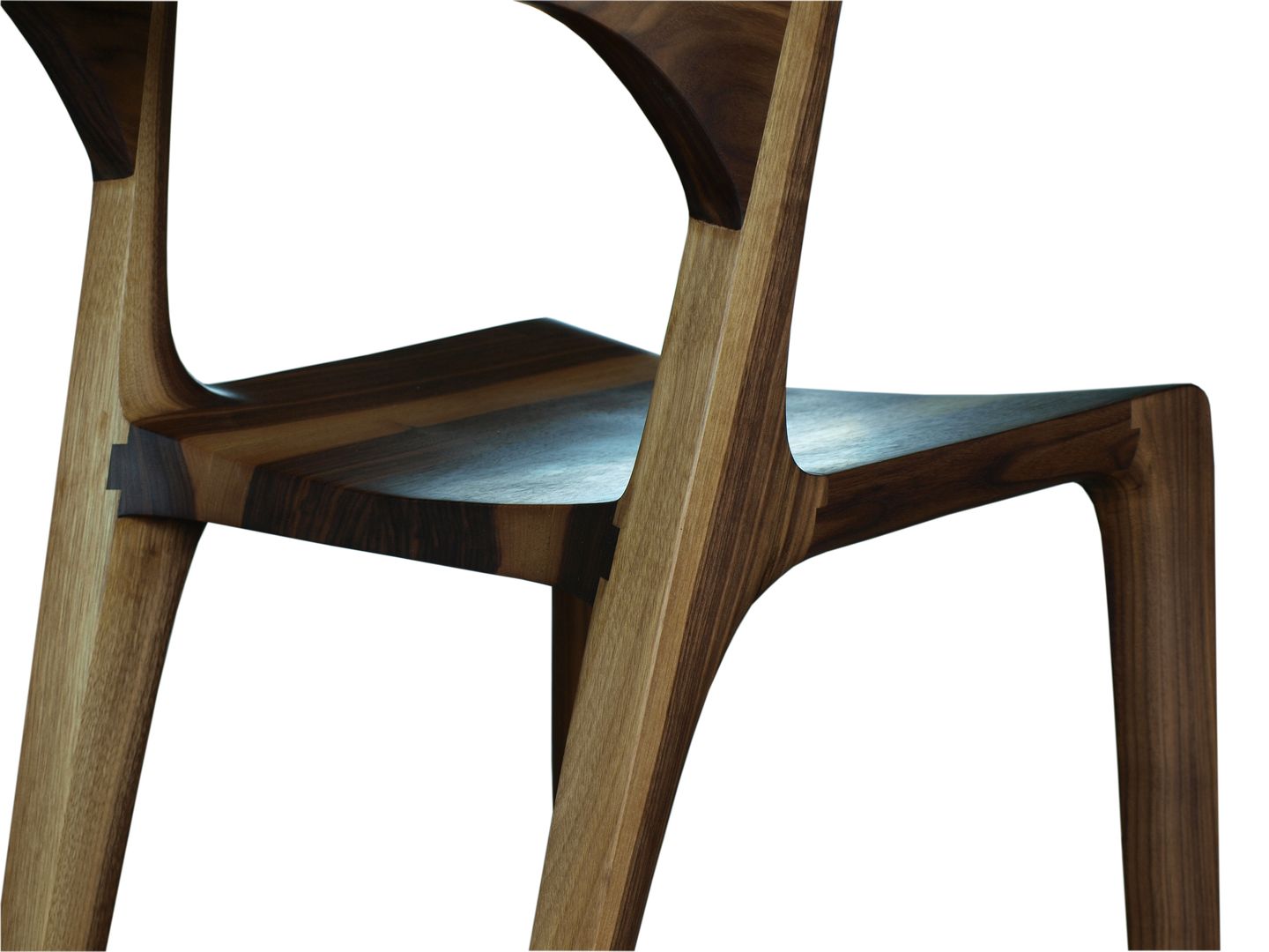 Esszimmerstuhl Jonte in Nuss homify Moderne Esszimmer Holz Holznachbildung Stühle und Bänke