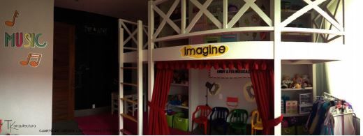 Sala de Juegos Tk arquitectura Recámaras para niñas