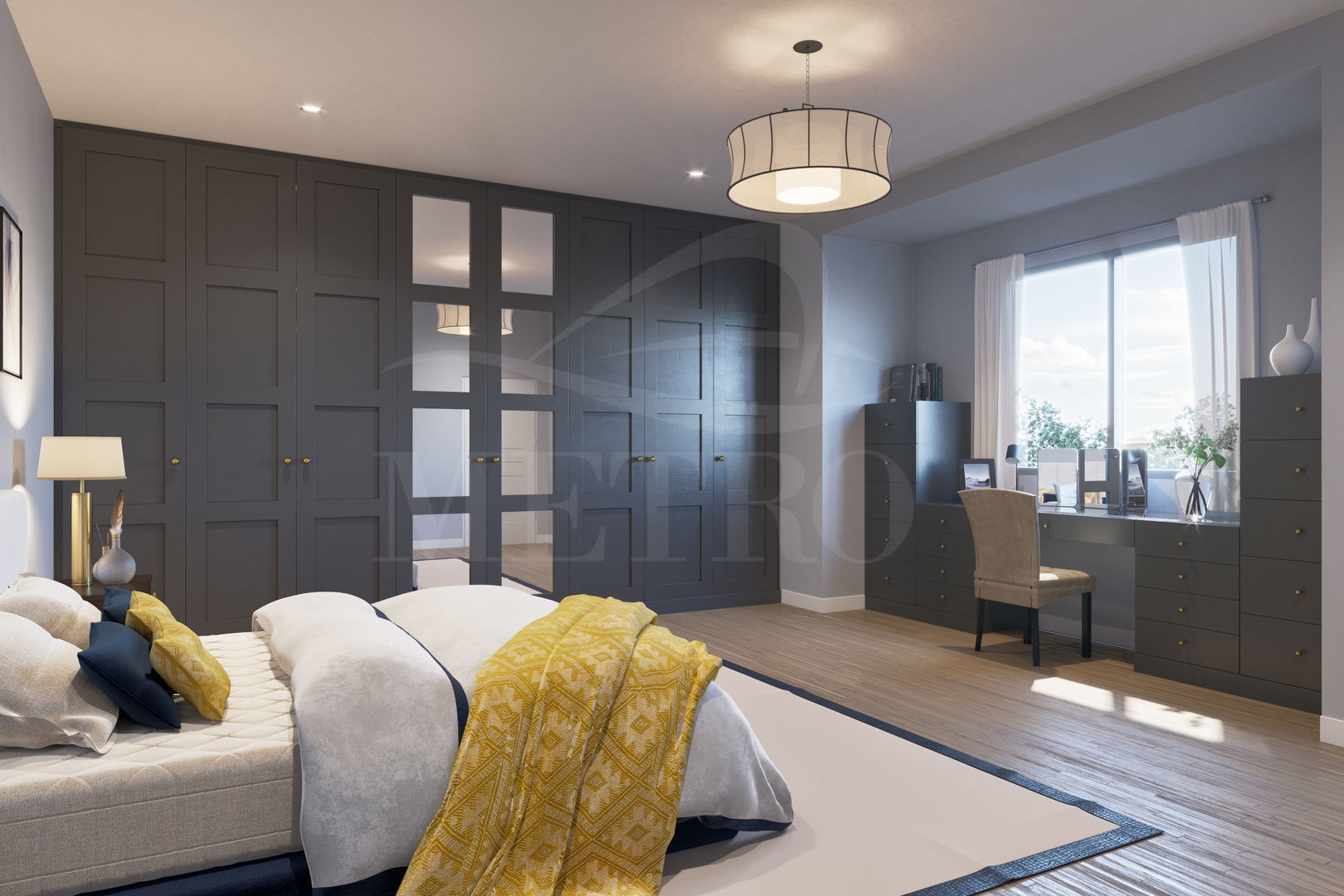 Bespoke Fitted Bedrooms London Metro Wardrobes London Quartos modernos Armários