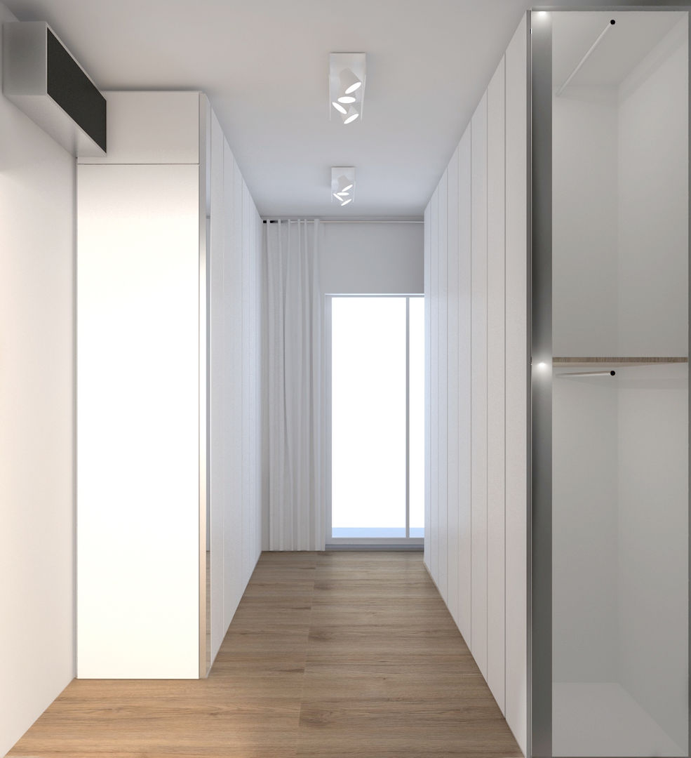 Ristrutturazione villetta unifamiliare indipendente , DUOLAB Progettazione e sviluppo DUOLAB Progettazione e sviluppo Modern style dressing rooms