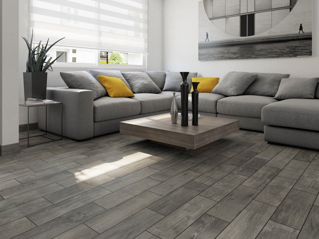 Madera cerámica en tonos claros, Interceramic MX Interceramic MX Soggiorno moderno Ceramica