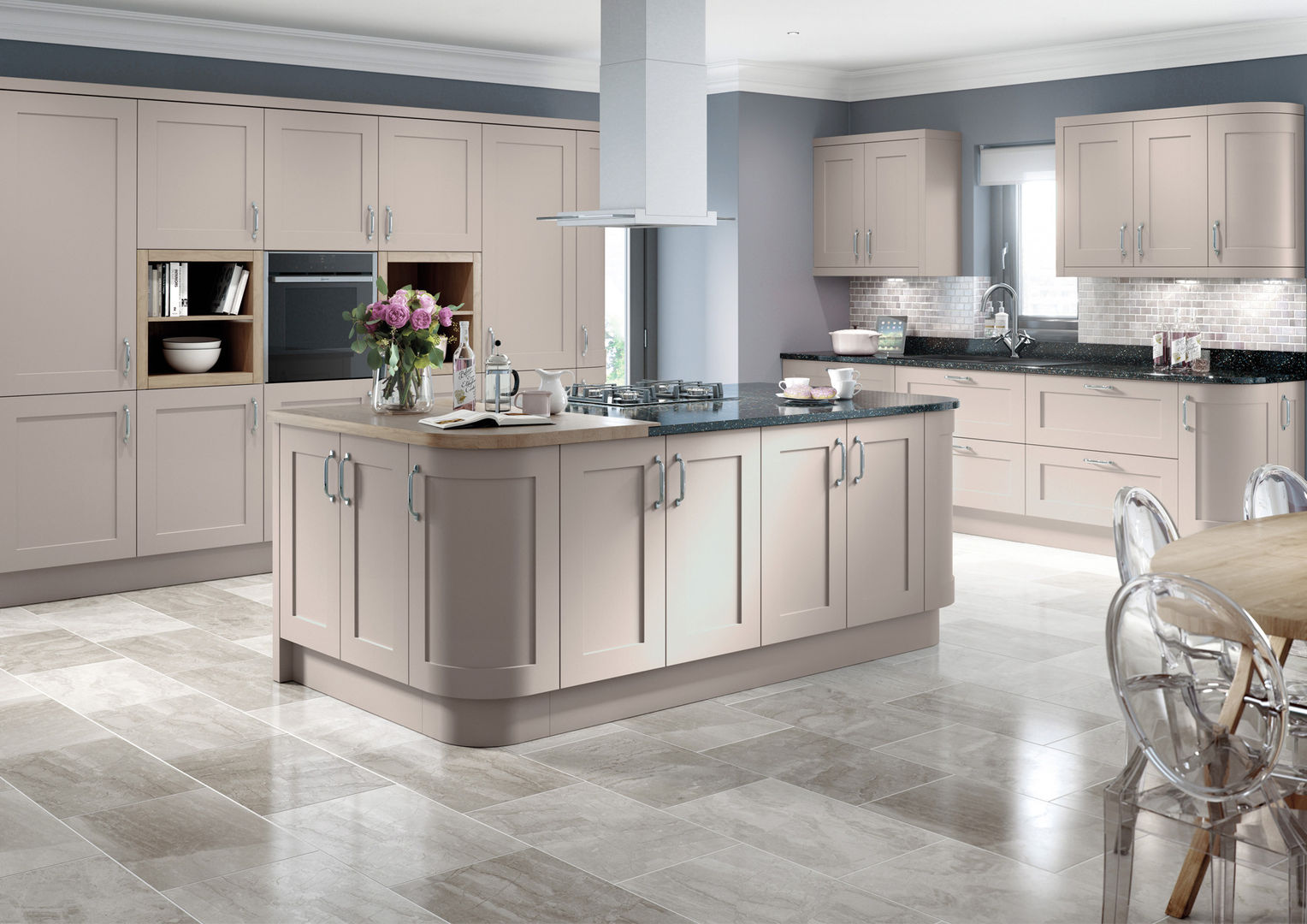 Oxford Cashmere Fitted Kitchens London Metro Wardrobes London Cocinas de estilo moderno Armarios y estanterías