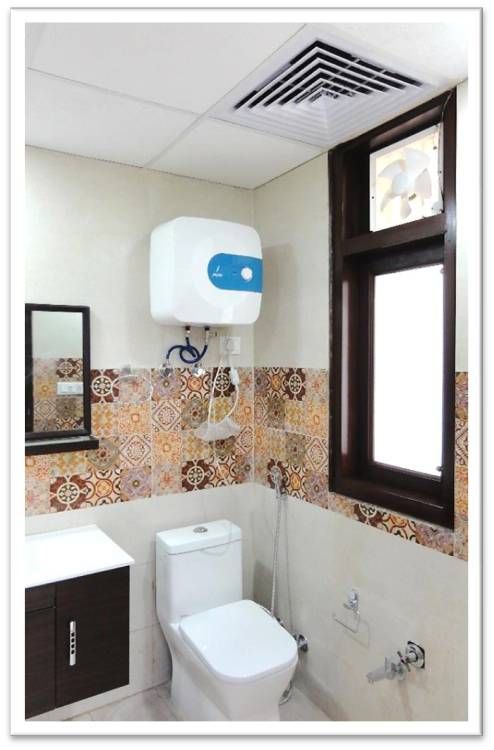 Washroom. Ecoinch Services Private Limited Modern bathroom