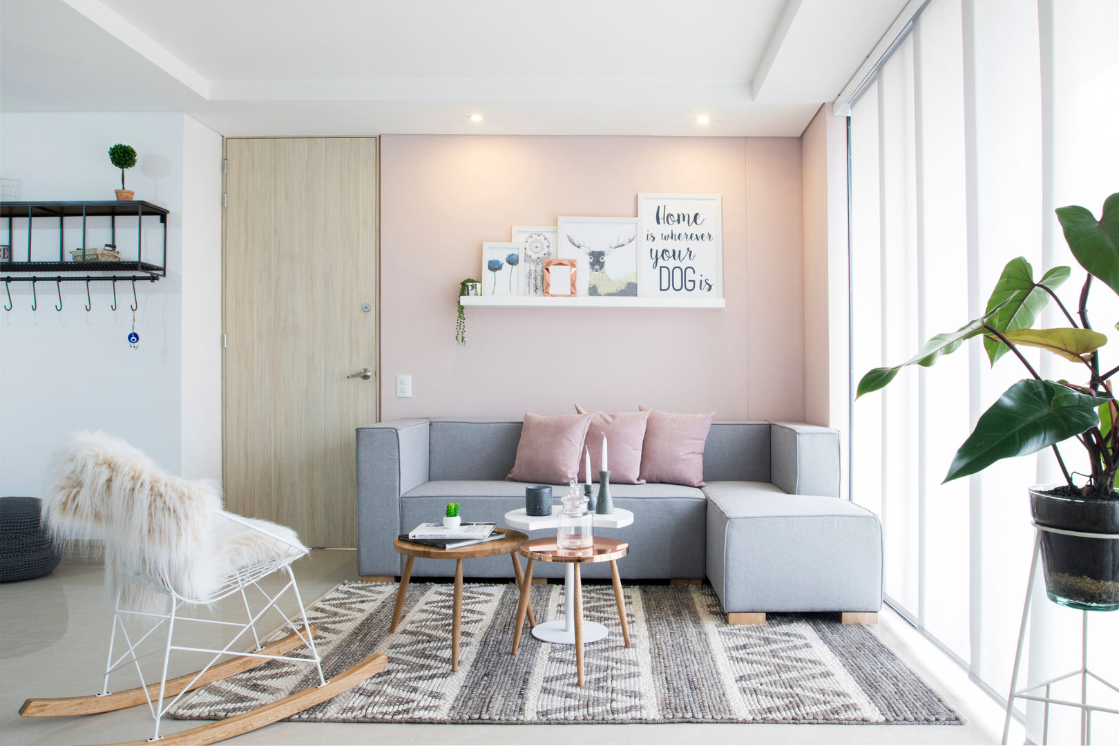 Proyecto Paula Arango, Casa de Tres Casa de Tres Scandinavian style living room