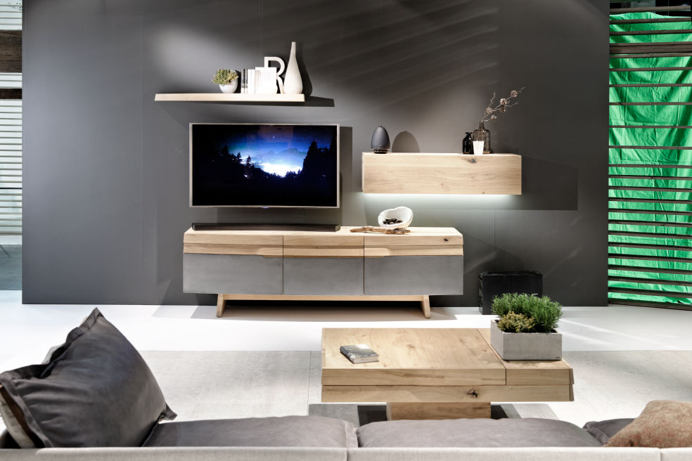 Straight from the Milano Design Week 2016: Salone del Mobile, Imagine Outlet Imagine Outlet Modern living room Wood Wood effect TV stands & cabinets