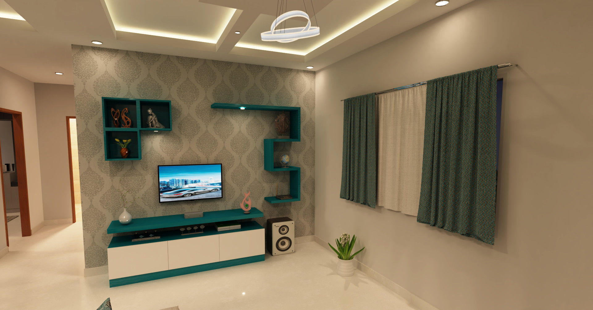 Sunrise Apartment, Bachupally, Hyderabad, SD Interiors & Modulars SD Interiors & Modulars