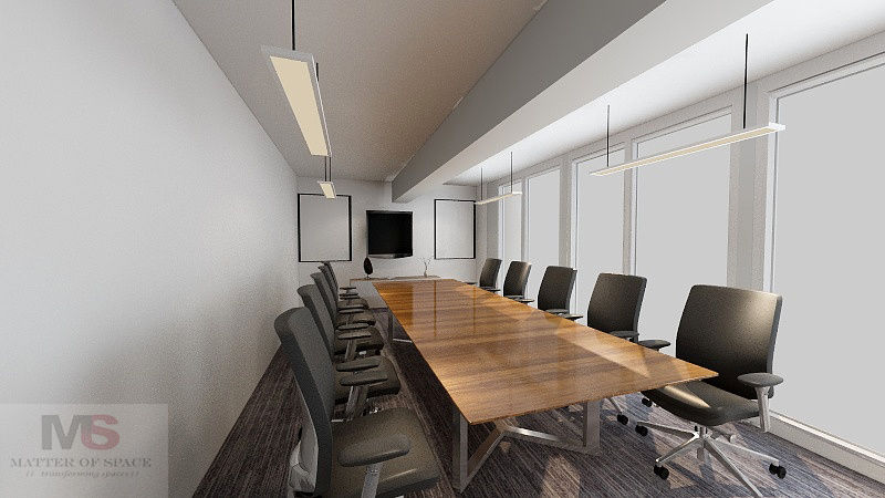 CONFERENCE ROOM Matter Of Space Pvt Commercial spaces لکڑی Wood effect Office buildings