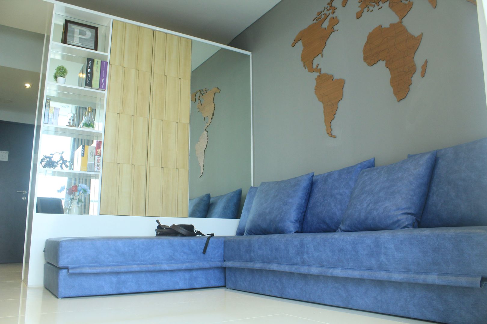 Lexington apartment, POWL Studio POWL Studio Ruang Keluarga Modern