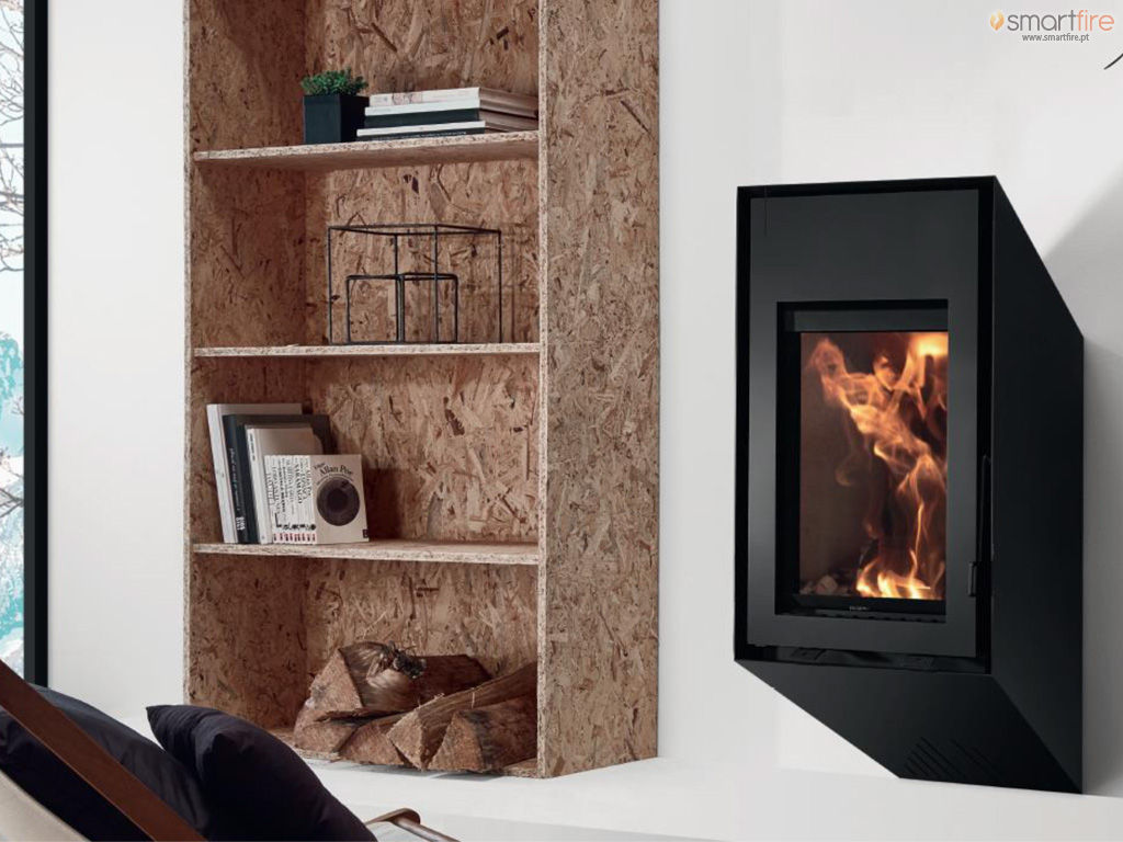 Salamandra Suspensa Solzaima, Smartfire Smartfire Modern living room Fireplaces & accessories