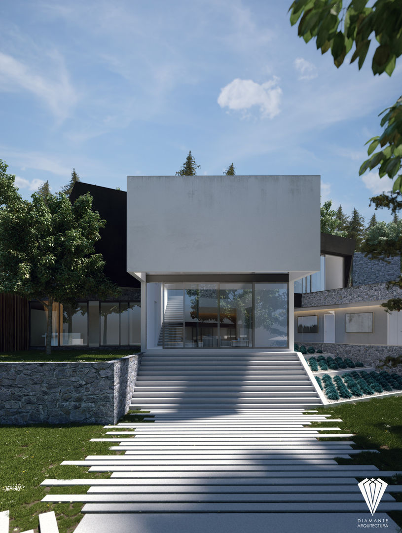 Casa V-16, Diamante Arquitectura Diamante Arquitectura 別荘