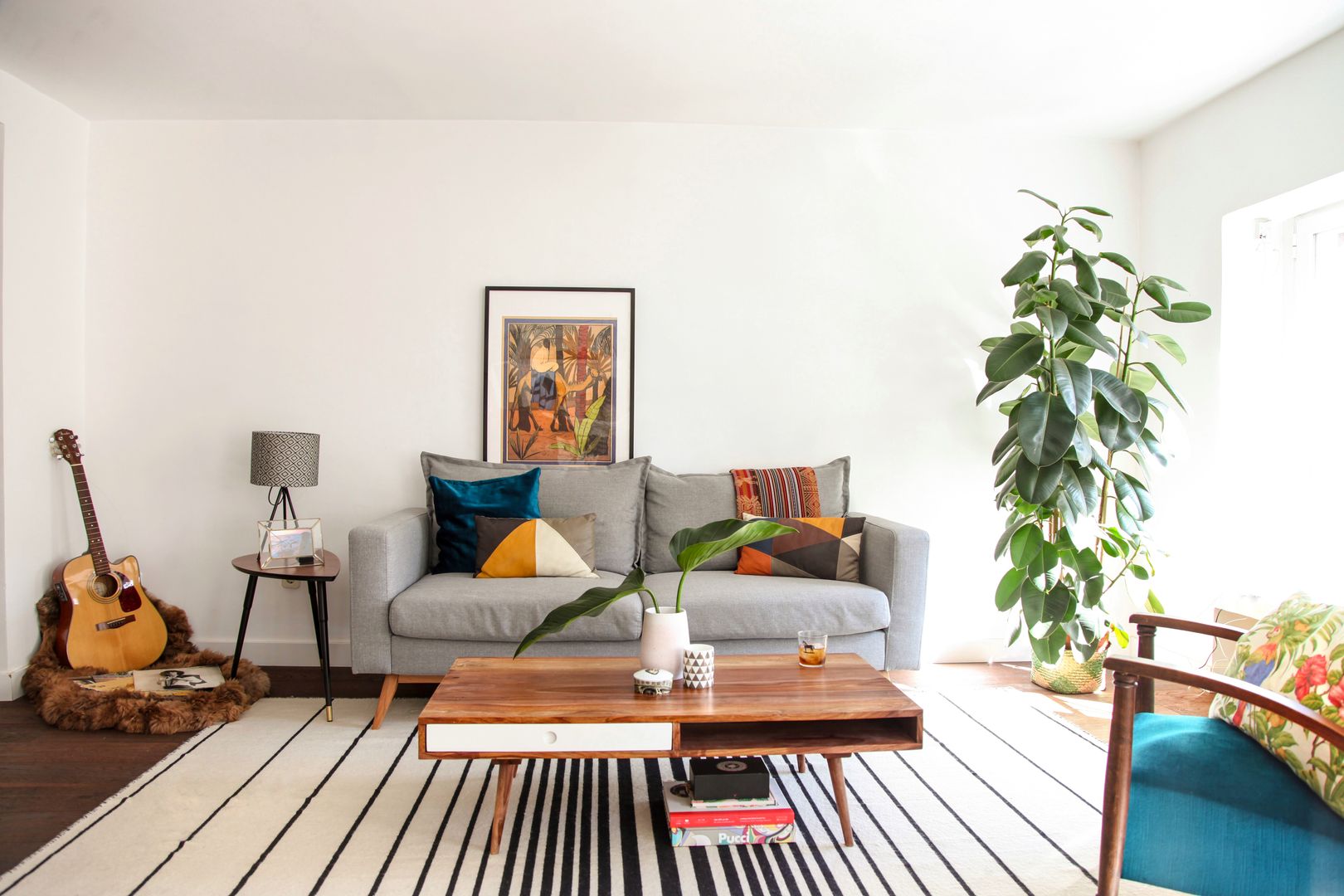 Residencial Chueca Madrid, bnbdecoracion bnbdecoracion غرفة المعيشة