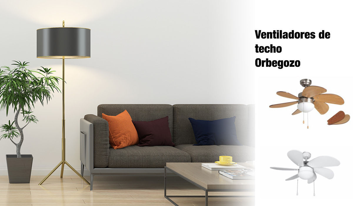 Comprar ventiladores de techo ferrOkey - Cadena online de Ferretería y Bricolaje Casas modernas Artículos del hogar