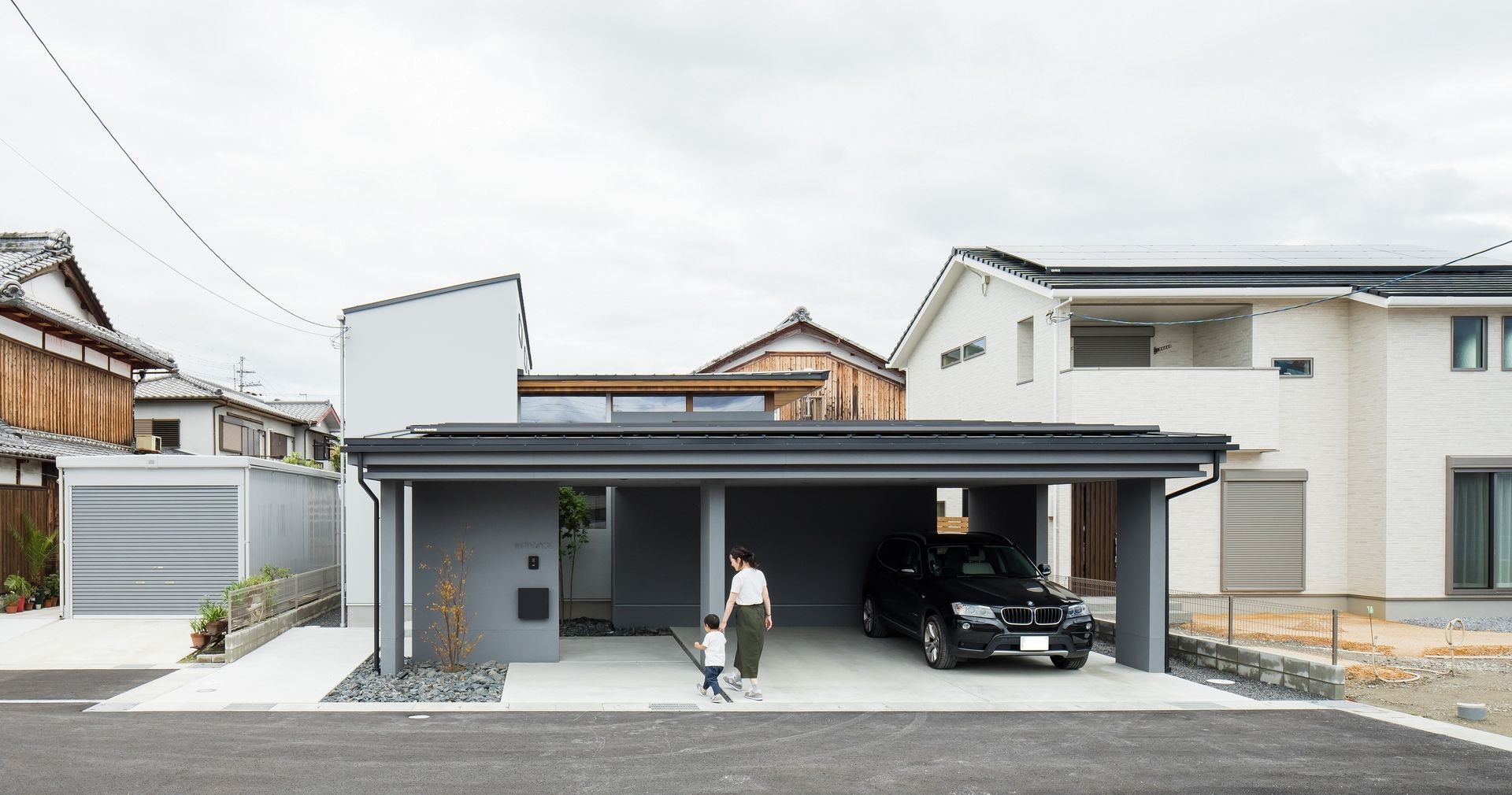 kamikasa house, ALTS DESIGN OFFICE ALTS DESIGN OFFICE Casas modernas