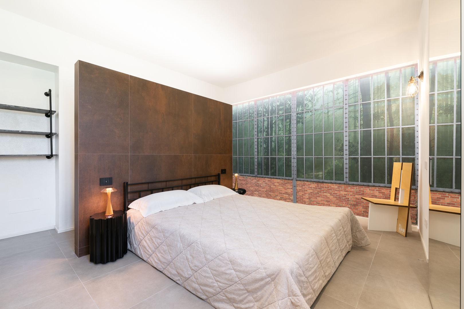 Il Giardino Segreto: Cuore di Prato, B+P architetti B+P architetti Modern style bedroom