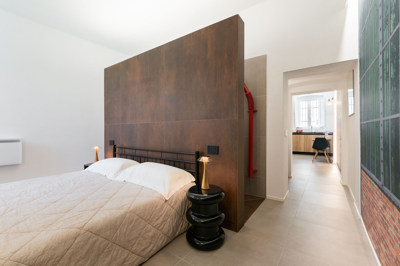 Il Giardino Segreto: Cuore di Prato, B+P architetti B+P architetti Modern style bedroom