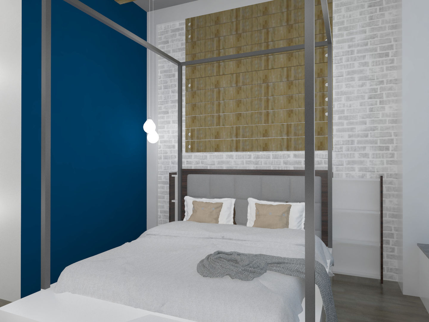 Mr.Mahendran's residence interiors, The Yellow Ink Studio The Yellow Ink Studio Modern style bedroom