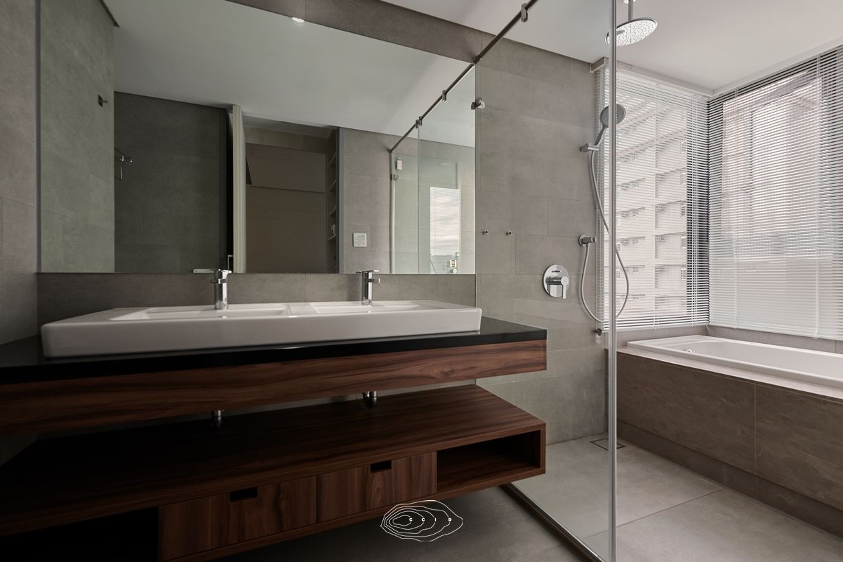 漫延‧悠然, 層層室內裝修設計有限公司 層層室內裝修設計有限公司 Modern bathroom