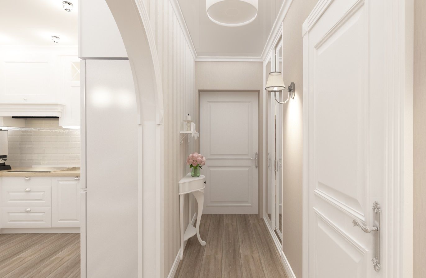 homify Classic style corridor, hallway and stairs