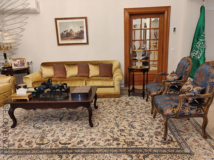 Embaixada do Reino da Arábia Saudita , Angelourenzzo - Interior Design Angelourenzzo - Interior Design 클래식스타일 거실 소파 & 안락 의자