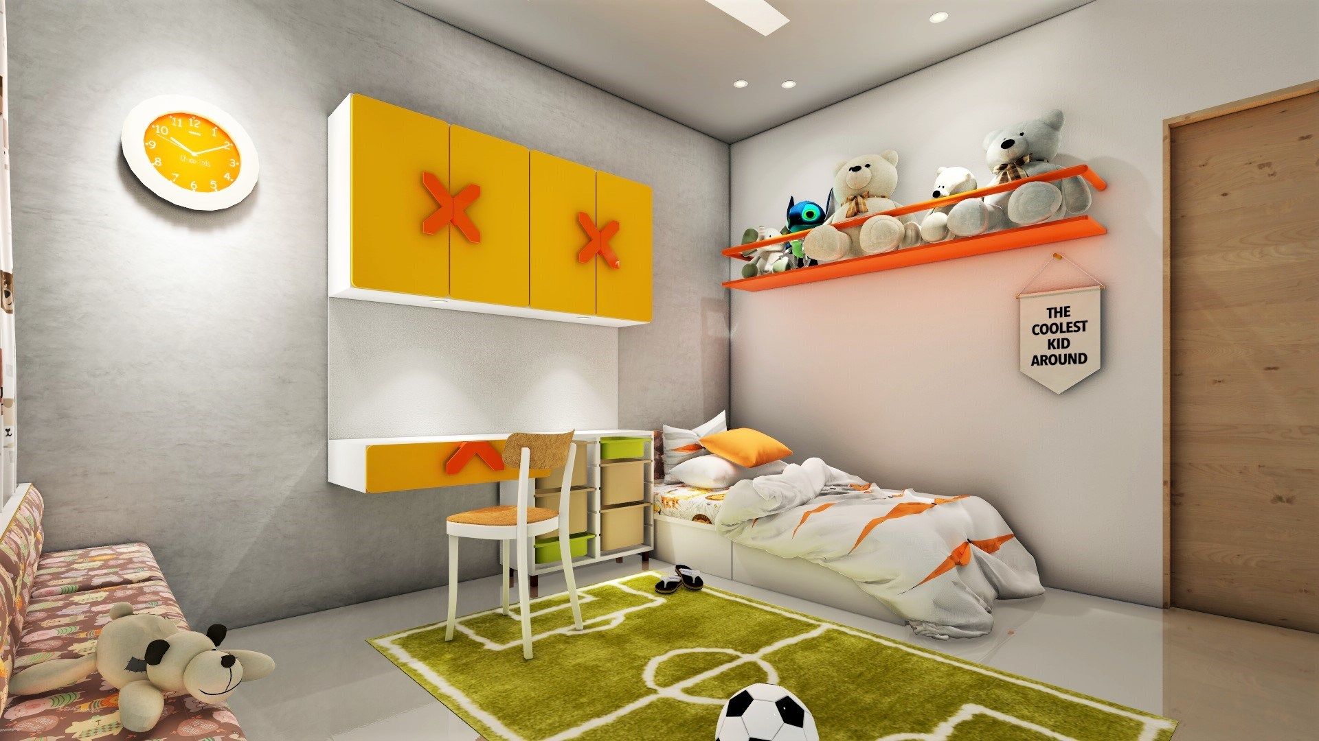 3BHK, Nyati Ambiance, Undri, , Design Evolution Lab Design Evolution Lab モダンスタイルの寝室