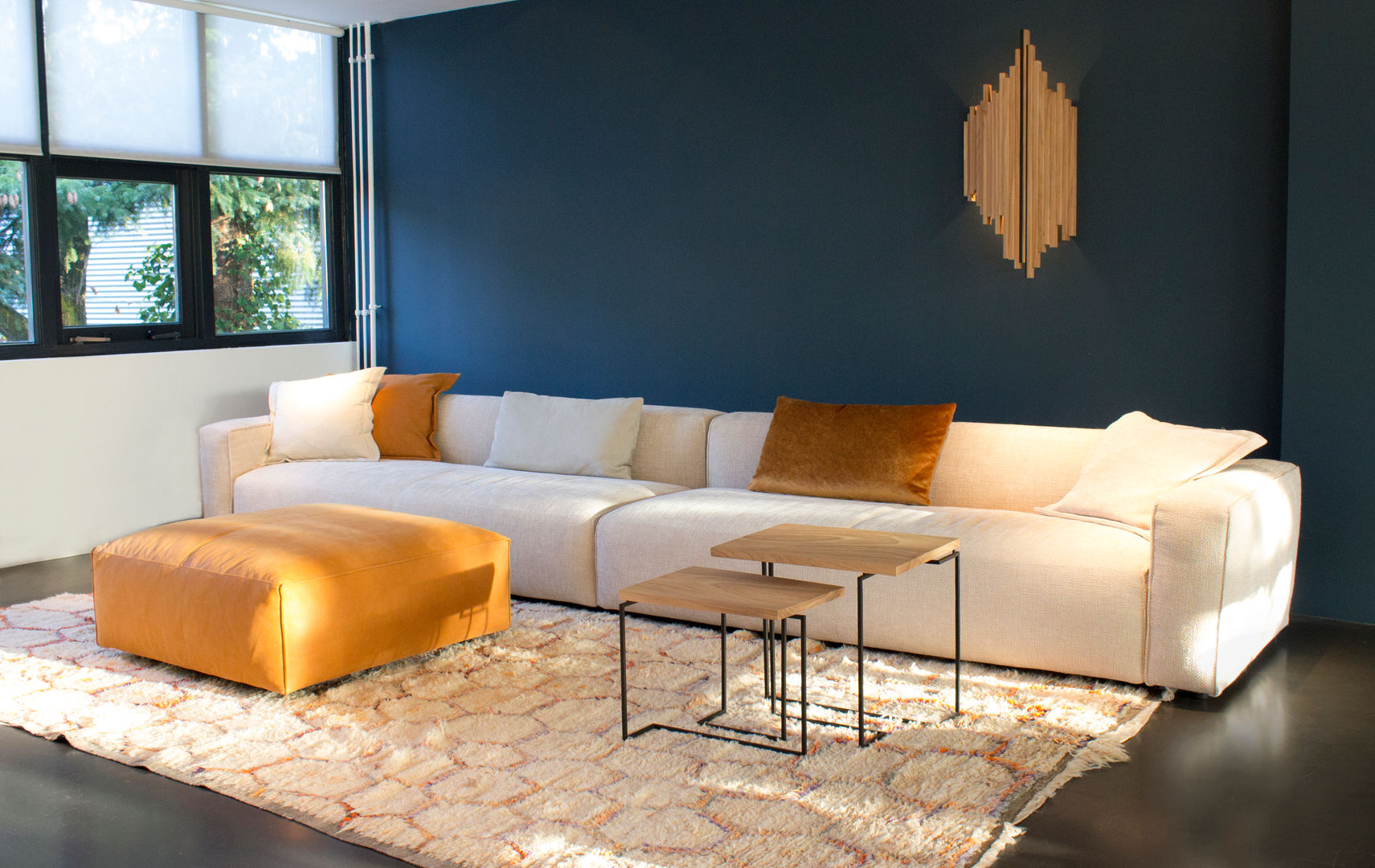 Salontafels 'De Wissel', PLANKSTAAL PLANKSTAAL Modern living room Side tables & trays