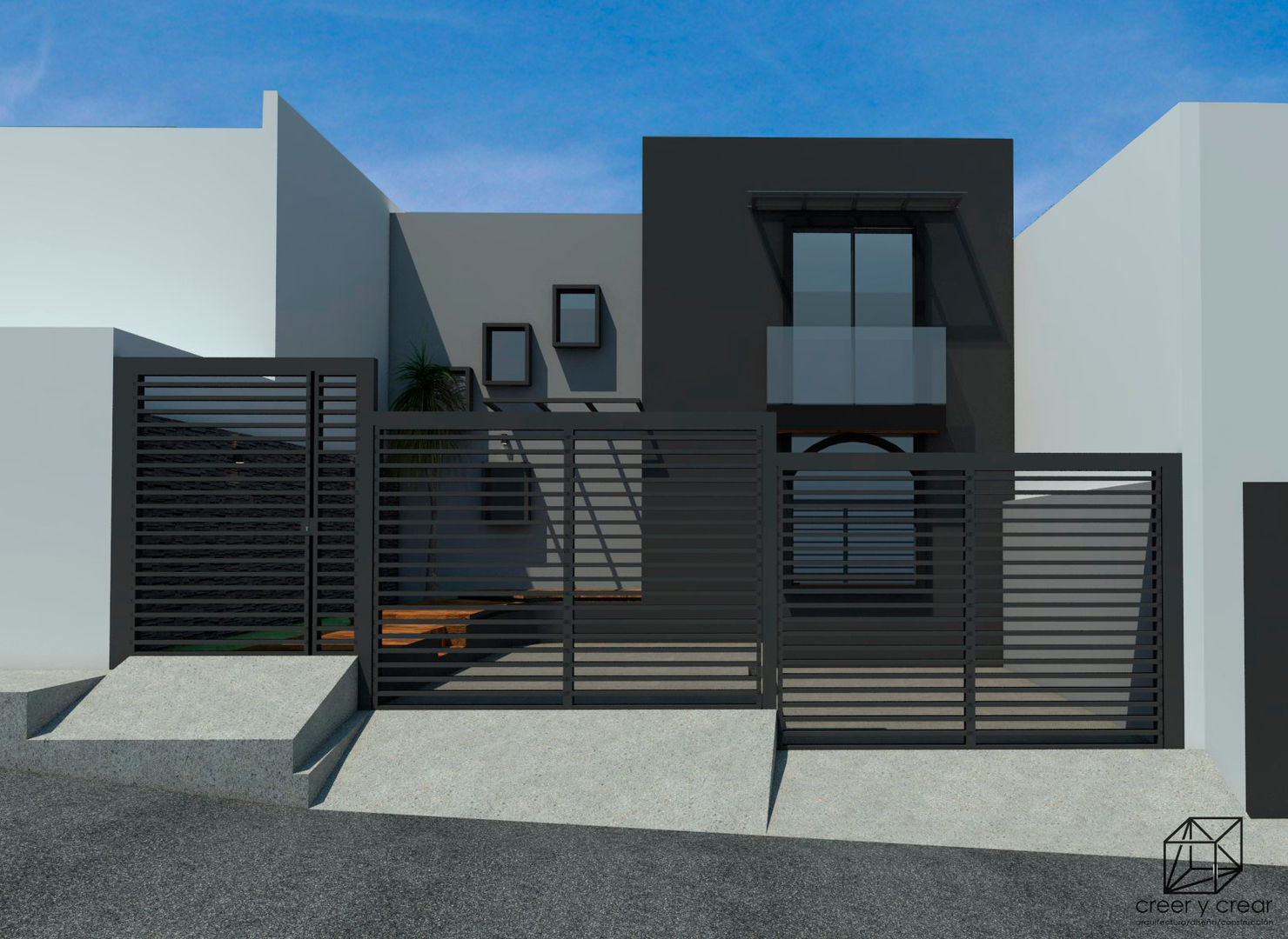 Casa MCR/Cambio de imagen ., Creer y Crear. Arquitectura/Diseño/Construcción Creer y Crear. Arquitectura/Diseño/Construcción Detached home