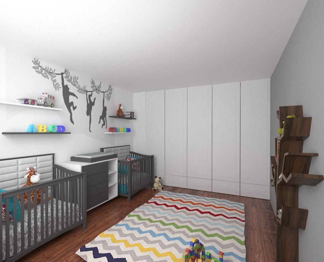 RECAMARA INFANTIL, PLARIST PLARIST Baby room Wood Wood effect