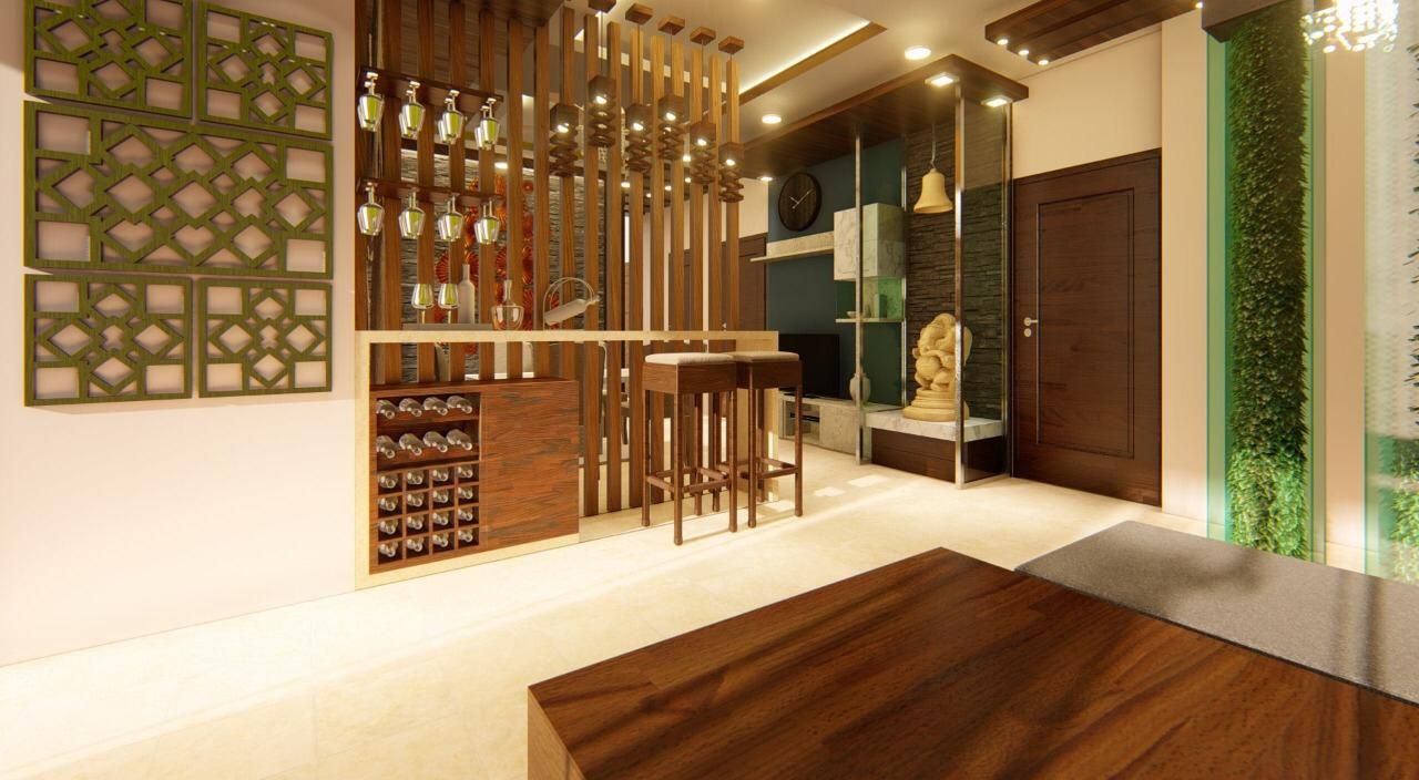 home interior, Manglam Decor Manglam Decor Salones minimalistas Derivados de madera Transparente Taburetes y sillas