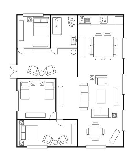 Medir espacios una regla de la decoración , Muebles Dico Muebles Dico