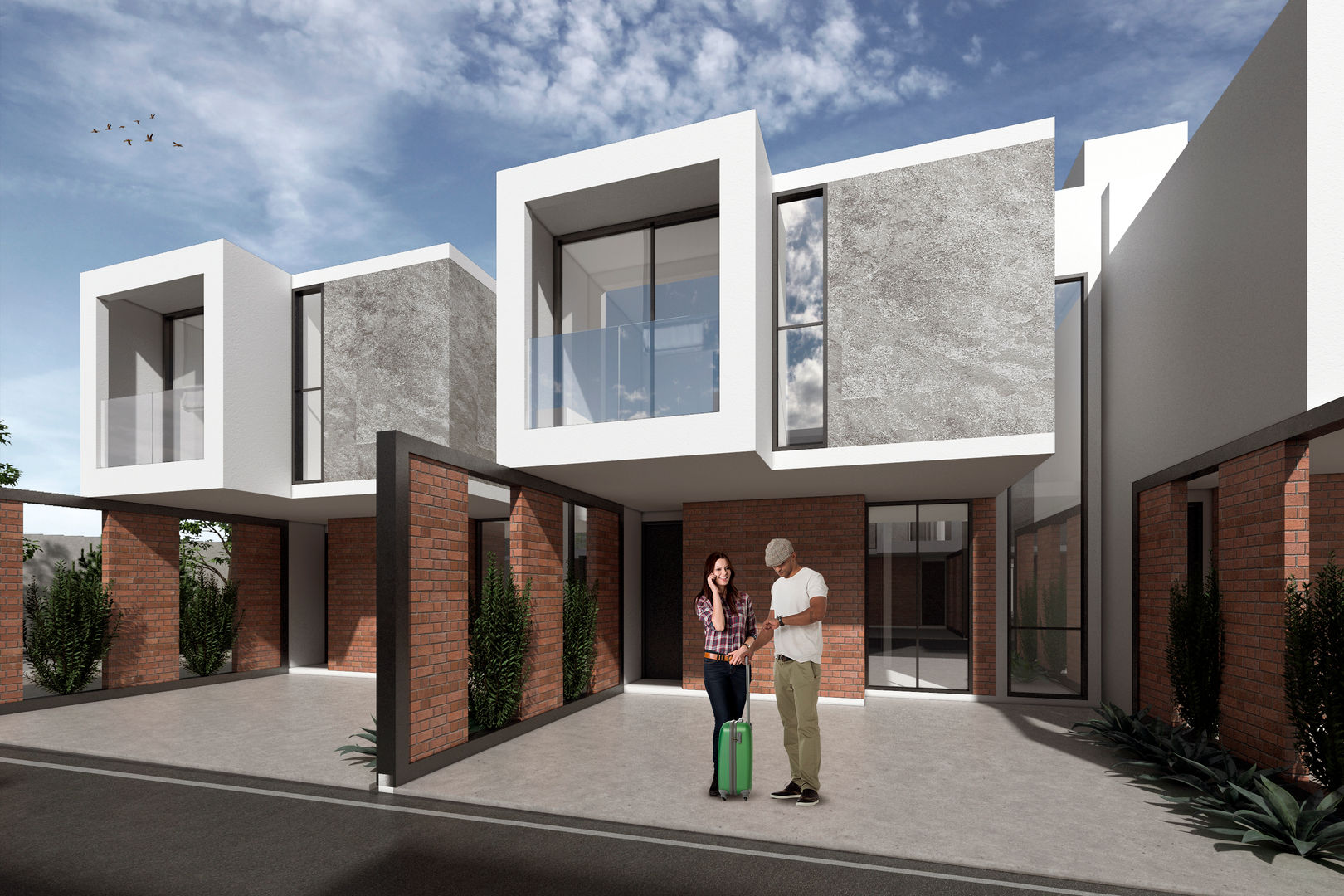 Residencial Koatl , G._ALARQ G._ALARQ Bungalows