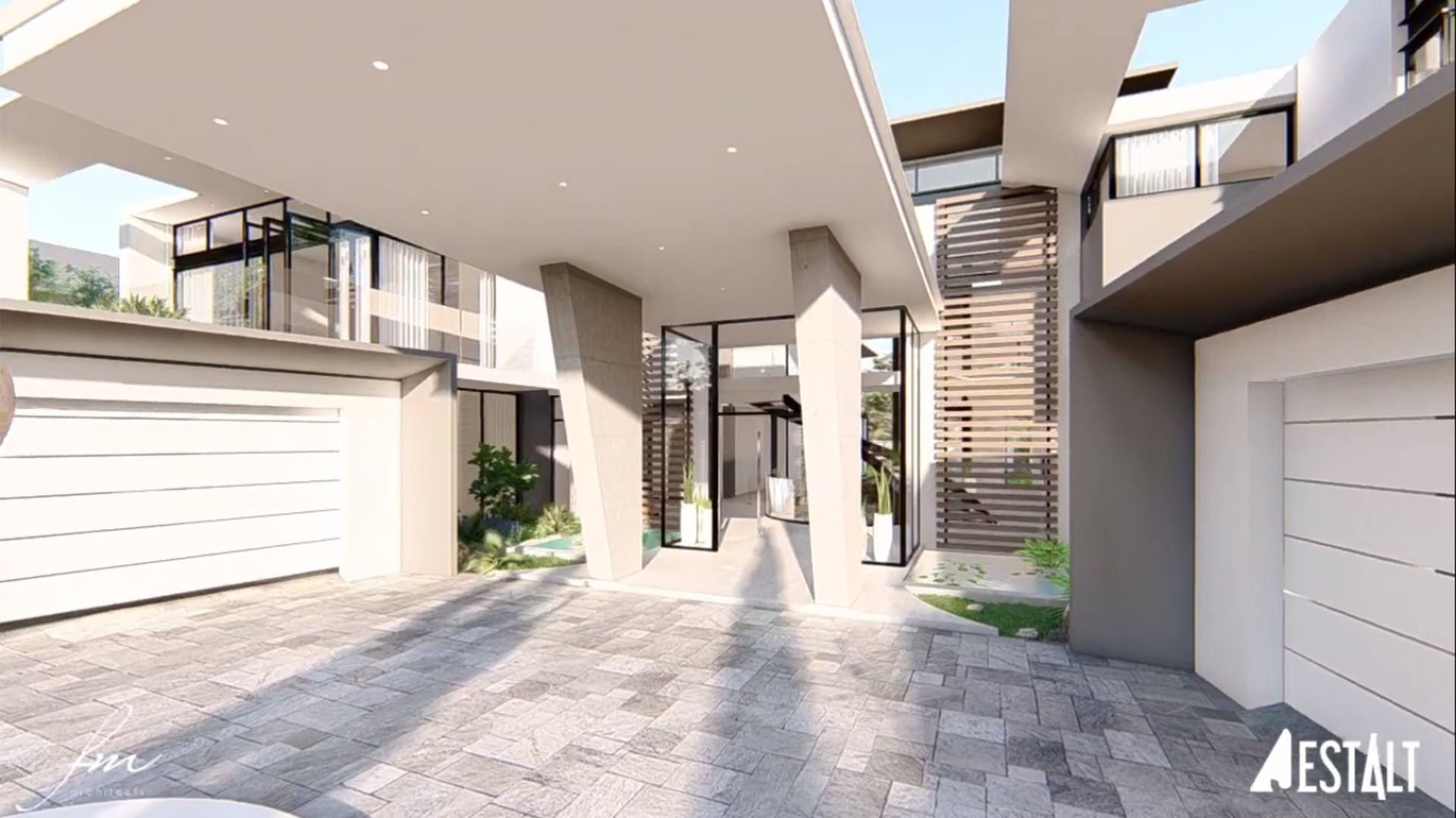 Hyde Park Luxury residence, FRANCOIS MARAIS ARCHITECTS FRANCOIS MARAIS ARCHITECTS Modern houses