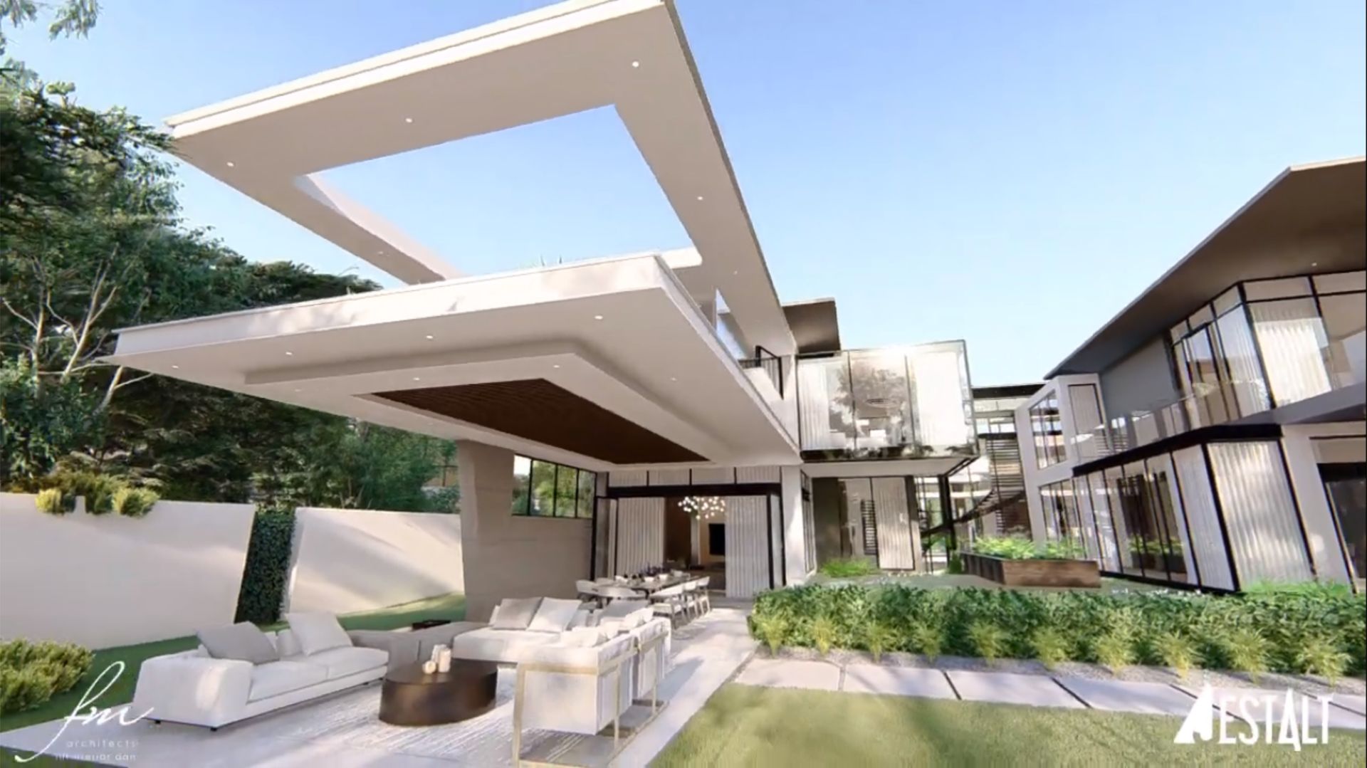 Hyde Park Luxury residence, FRANCOIS MARAIS ARCHITECTS FRANCOIS MARAIS ARCHITECTS Casas modernas