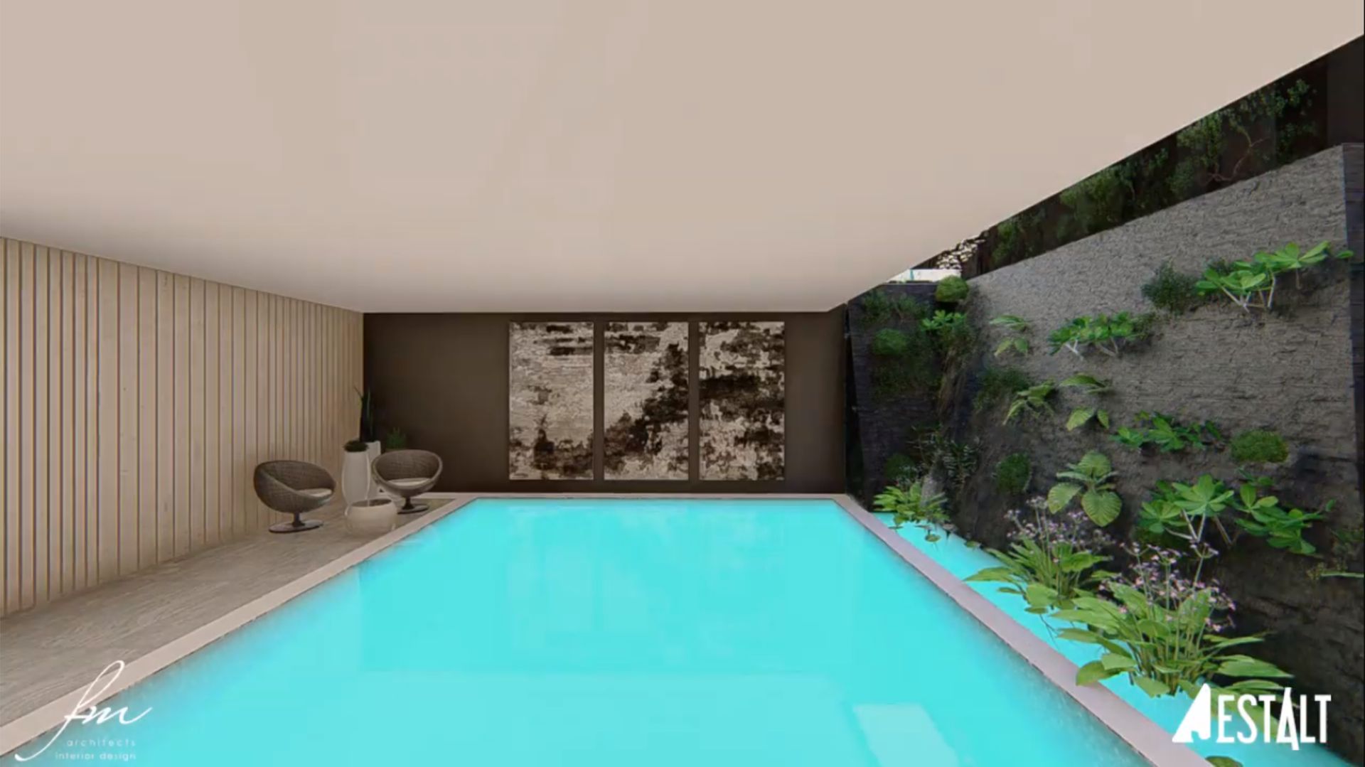 Hyde Park Luxury residence, FRANCOIS MARAIS ARCHITECTS FRANCOIS MARAIS ARCHITECTS 모던스타일 수영장