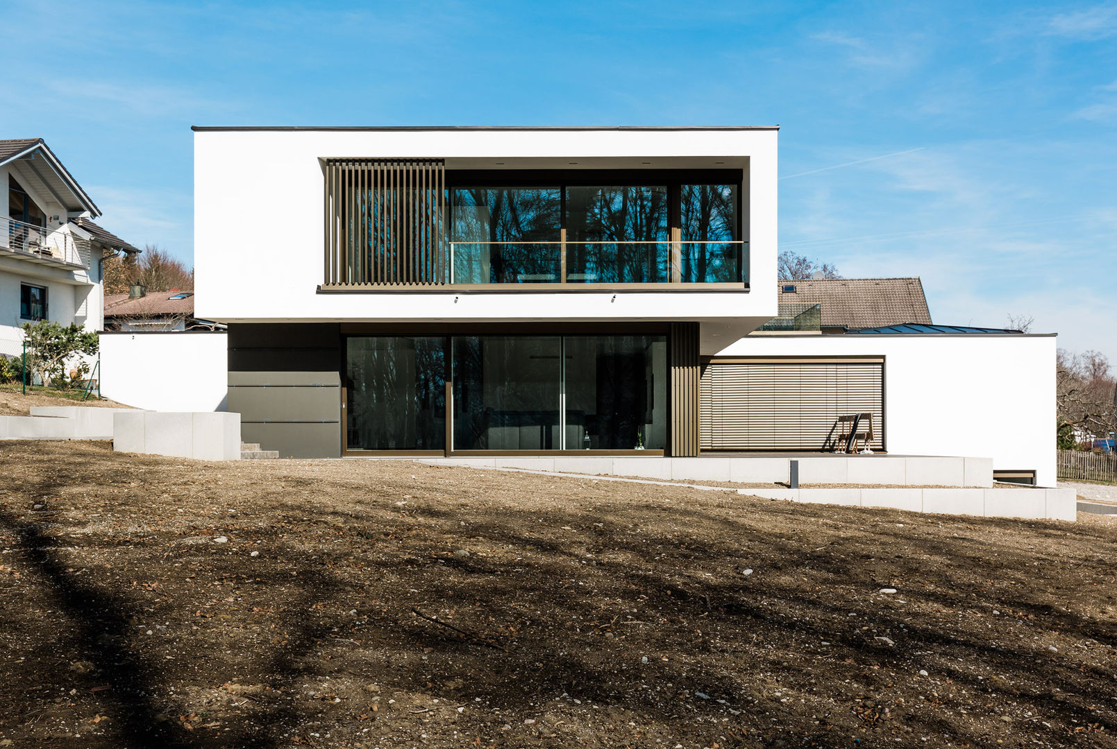 Modernes Einfamilienhaus mit Wow-Effekt, WSM ARCHITEKTEN WSM ARCHITEKTEN Detached home